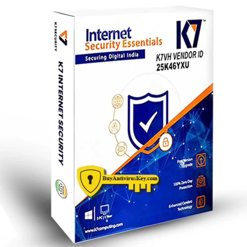 K7 Internet Security 1 User 1 Year