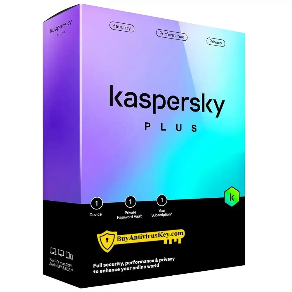 Kaspersky Plus 1 User - 1 Year (Old Kaspersky Internet)