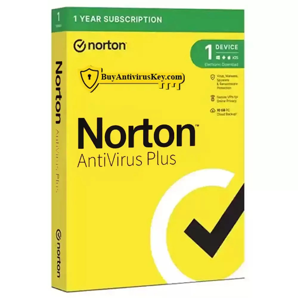 Norton Antivirus Plus 1 User - 1 Year